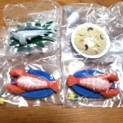 ワンピース　ワンピ飯　ガチャ　４個セット