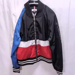 【美品】TOMMY JEANS ポリエステル ジャンバー S