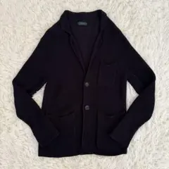 現行ザノーネ ZANONE 2Bニットテーラードジャケット ミドルゲージ リネン