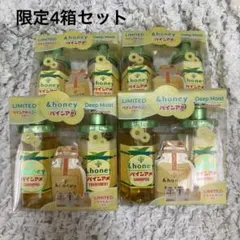 ディープモイスト パインアメ シャンプー＆ヘアトリートメント 限定ペアセット4箱