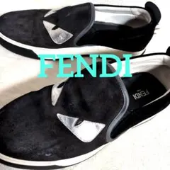 FENDI フェンディ モンスター バグズアイ スリッポン スニーカー