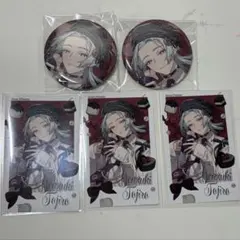 弦月藤士郎 SweetFloaties 缶バッジ チェキ セット