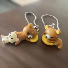 ◾️ りらっくま　リラックマ　コリラックマ　キーホルダー　目印　2個