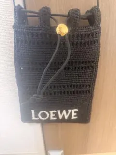 LOEWE ロエベ ドローストリングポケット(ラフィア)のサムネイル