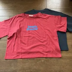 新品　UNIQLO他１枚　短丈半袖Tシャツ