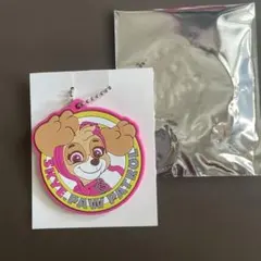 【未使用】パウパトロール　スカイ　ラバーストラップ かっぱ寿司