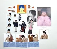 大西流星 ステッカーシール トレカ 雑誌切り抜き セット なにわ男子