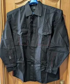 【美品 レア】Sean John 長袖シャツ ブラック レッドステッチのサムネイル
