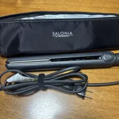 SALONIA サロニア ストレートヘアアイロン SL-004S ブラック
