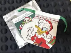 ディズニーストア　シークレット　クリスマス　ブーツ　デイジー　巾着