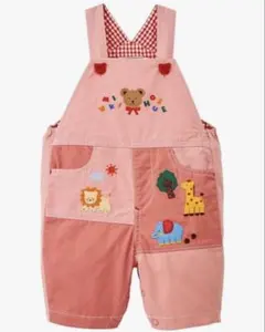 MIKIHOUSE ミキハウス　クラシックベア オーバーオール