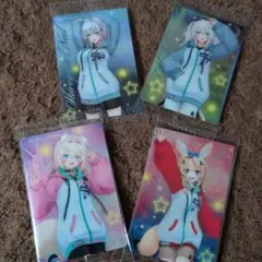 ホロライブ トカード 4枚