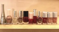 Dior含むネイル 11本セット ネイルまとめ売り キャンメイク Dior 上品のサムネイル