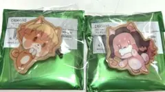 鬼滅の刃　バレンタイン　アニマルクッキーバッジ　我妻善逸　竈門禰豆子