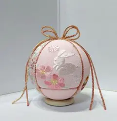 手毬 手鞠 てまり 刺繍桔梗 No137 ハンドメイド - メルカリ