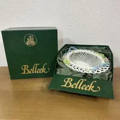 belleek ベリーク リンペット ケーキ皿 プレート 縁飾り付き 4枚 belleek ベリーク リンペット ケーキ皿 プレート 縁飾り付き 4枚
