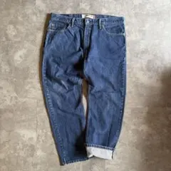 リーバイス 505 ストレート W38 L30 濃紺 フェード ヒゲ グランジ