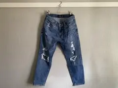 Abercrombie&fitch ripped skinny jeans