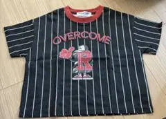 【値下】しまむら　ルルモーメント　RRmoment ストライプシャツ　90㎝