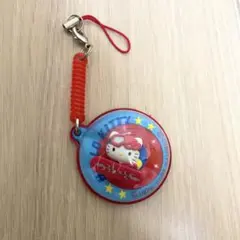 ハローキティ キティーちゃん 冬期限定 ストラップ　2003年 平成レトロ