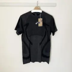 【新品】 アシックス シームレス半袖Tシャツ ACTIBREEZE 海外Sサイズ