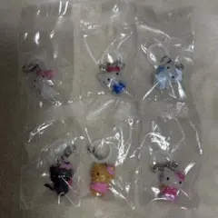 【匿名/即日発送】ハローキティ めじるしアクセサリー 6種セット　コンプセット