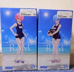 リゼロ　夏の日のキミに　プレミアムフィギュア　レム・ラム2体セット