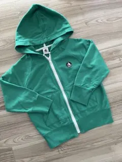 ★PETIT BATEAU フルジップ パーカー 4歳102cm グリーン★