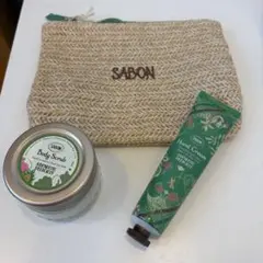 SABON ボディスクラブ アロマティック ディライト&ハンドクリーム　ギフト