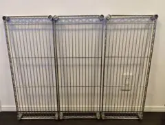 a*y様 スチール棚板 3枚 幅70cm 奥行30cm ポール径19mm用のサムネイル