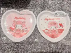 サンリオ当たりくじ　マイメロディ　マイスウィートピアノ　メラミンプレートセット