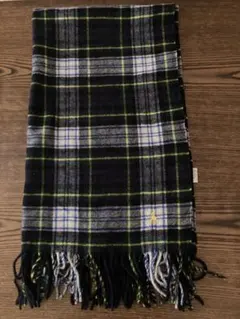 RALPH LAUREN ウール100% チェック柄 ストール　大判のサムネイル