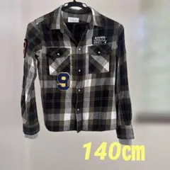 DIESEL チェック柄長袖シャツ