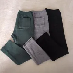 ユニクロ　リブレギンス　3点セット　110cm