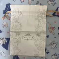 TOCCA 巾着 ポーチ アイボリー