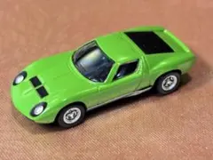 京商1/100 Lamborghini Miura P400SV 黄緑