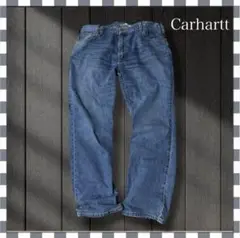 305/Carharttカーハートストレートフィットデニムパンツ40x30