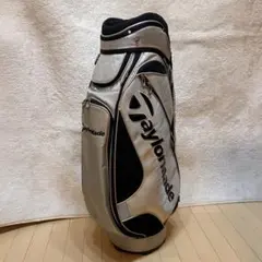 TaylorMade キャディバッグ ゴルフバッグ シルバー ブラックのサムネイル