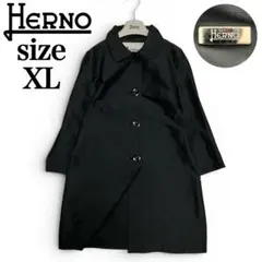 極美品✨HERNO ヘルノ ナイロン コート ブラック 40 - メルカリ