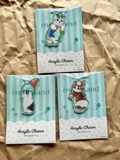 mofusand アクリルチャーム 3個セット