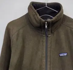 80s USA製 patagonia パタゴニア フリースジャケット オリーブ
