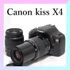 USM搭載❣️ Canon EOS Kiss X4 標準ズームレンズセット Canon EOS Kiss X4 本体・EFズームレンズセット