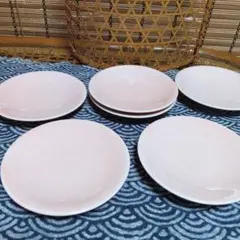 ♥祇園 をどり　さくら色 銘々皿　6枚セット　小皿