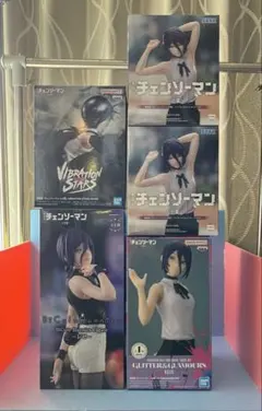 チェンソーマン　レゼ　フィギュア　5体セット