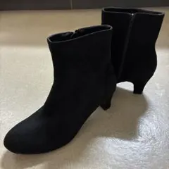 ショートブーツ(黒)LL 新品未使用