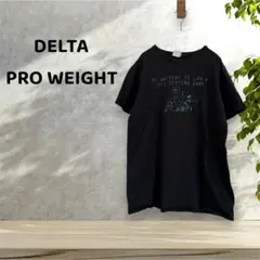 【DELTA/デルタ】Tシャツ 半袖 ブラック ビンテージ