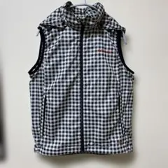 Columbia コロンビア ベスト レディース M ゆったりめギンガムチェクのサムネイル