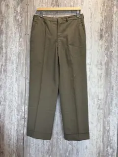 パンツ AURALEE WOOL SILK TROPICAL SLACKS OLIVE AURALEE WOOL SILK TROPICAL SLACKS OLIVE - メルカリ