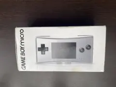 GAME BOY micro シルバー 本体[箱・説明書・充電器付き]