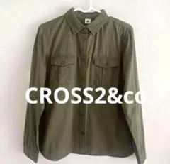 クロスツー★ミリタリーシャツ★長袖シャツ★